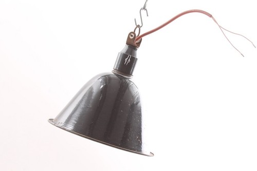 Petit lampe émail e27 - lampe, d'Émail
