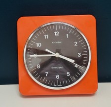 Horloge vintage Kienzle orange