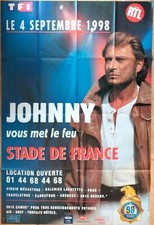 affiche originale JOHNNY