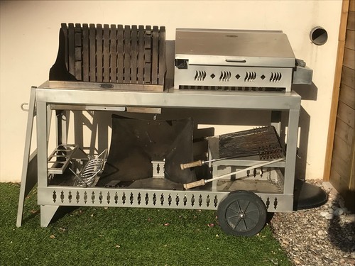 Barbecue plancha mixte - barbecue-plancha,