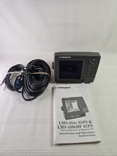 Lowrance lms 334c igps - lms-334c,