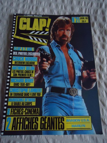 Ancien magazine cinéma clap - ancien,