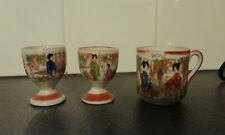 2 coquetiers anciens porcelaine japonaise