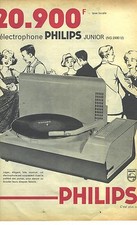 1959 PHILIPS ADVERTISING Junior Electric Phone NG 2490U