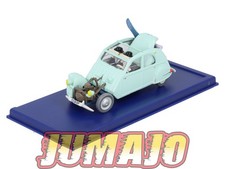 TIN33 Voiture 1/43 TINTIN atlas CITROËN 2CV Emboutie Bijoux De La Castafiore 195