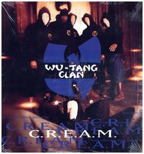Wu-Tang Clan - C.R.E.A.M. (étiquette jaune) '94 12" US ORG!EX+/EX+ W/S