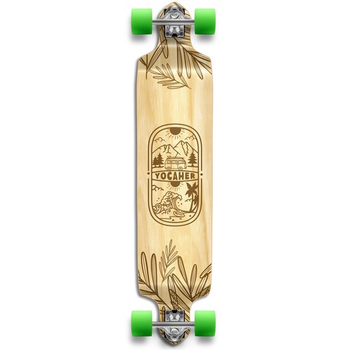 Yocaher longboard complete - longboard,