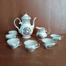 Service À Café En Porcelaine