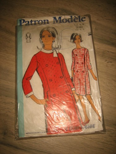 Ancien patron modèle couture - patron,