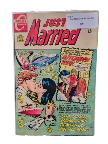 Just married 1969 fn - married,