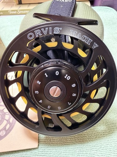 Orvis mach 10wt fly reel - orvis,