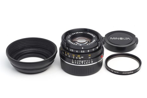 Minolta leitz leica m - minolta, f.