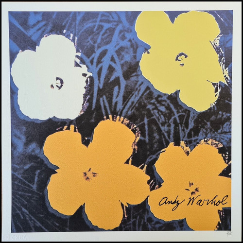 Andy warhol fleurs - *,