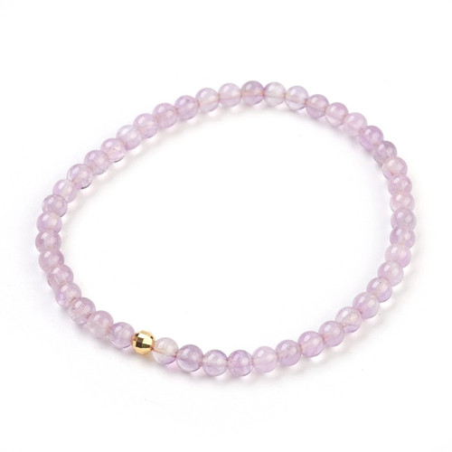 Bracelet améthyste avec - améthyste,