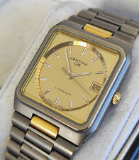 Certina DS Titanium fully original NSA bracelet sapphire crystal vintage watch