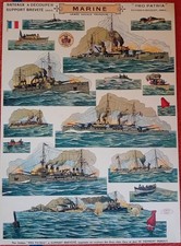 Planche Pro Patria/Bateaux à