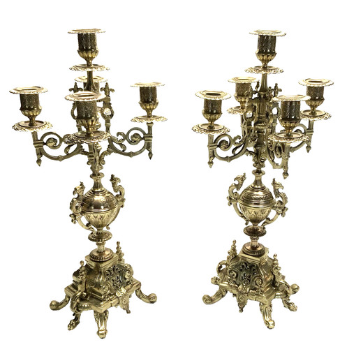 Paire grands chandeliers - grands,