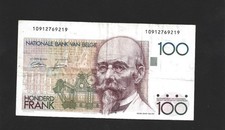 Billet belge de 100 francs 
