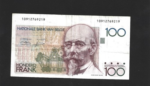 Billet belge 100 francs - de,