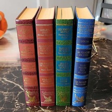 Lot 4 livres Français sélections reader's digest histoires hardcover /post cards