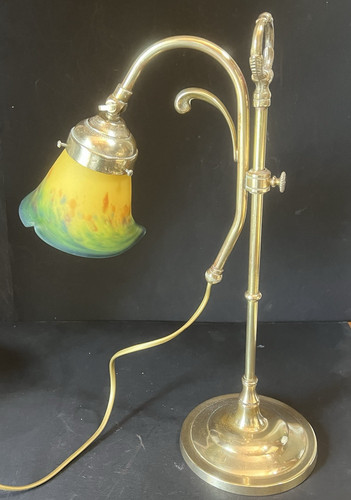 Ancienne lampe bureau - lampe, à