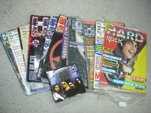 Hard rock magazine lot 12 - hard,