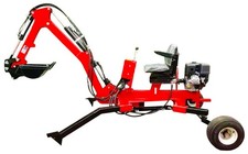 Mini-Pelle tractable avec