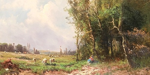 Tableau ancien école - , ancien.