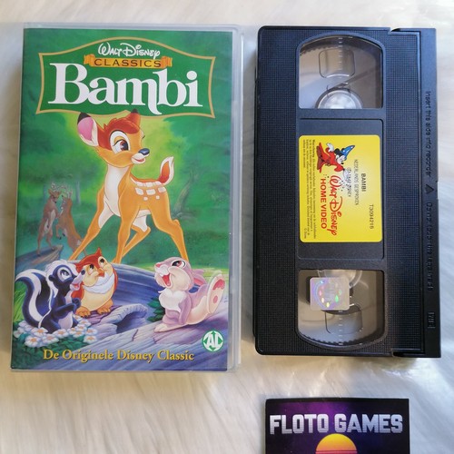 Vhs origine bambi - d'origine, :