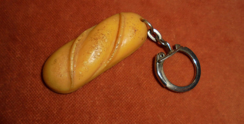 Porte clés joli pain - porte-clés,