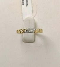 MR Bague Or 18k 750 Bicolore