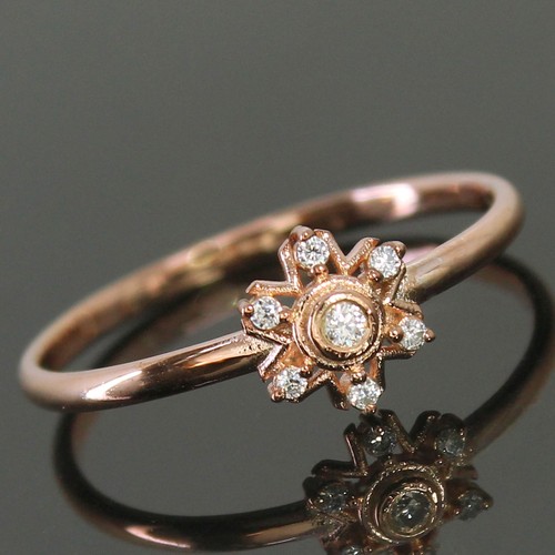 Bague ronde certifiée vvs1 - ronde, d/vvs1