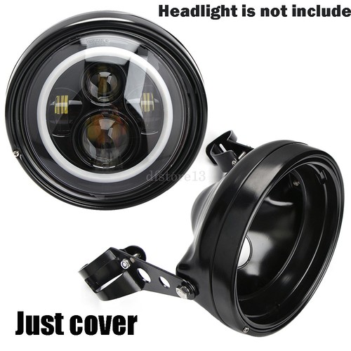Moto phare feux avant - 7",