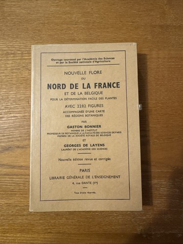 Livre ancien nouvelle flore - i,