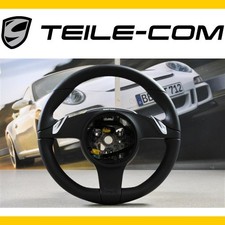 Porsche 911 991 Boxster/Cayman 981 volant/PDK cuir lisse sport chrono noir