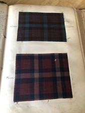 2 Livres d'échantillons textiles de lainage Dietsch Frères XIXe siècle