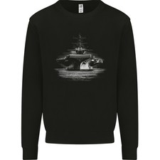 Sweatshirt Jumper Enfant Porteur D'Avion Royal Navy