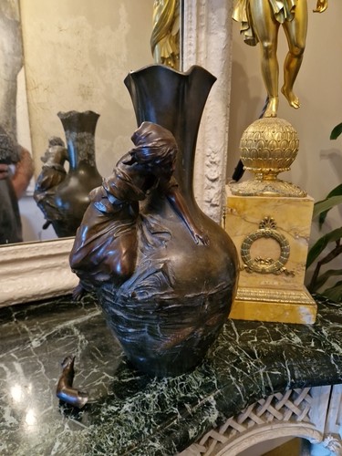 Auguste moreau grand vase en - auguste,