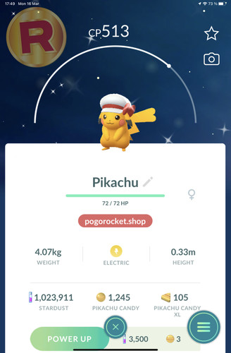 Shiny pikachu lyra - shiny,
