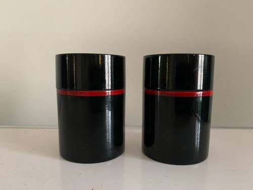 Saliere poivriere laque noir - saliere,