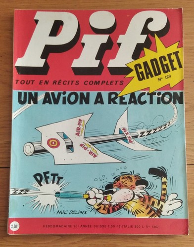 Pif gadget 129 - gadget, n°