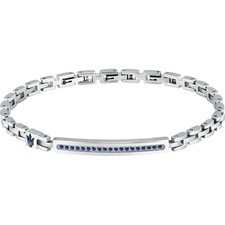 Bracelet SILVER BLUE CRYSTALS