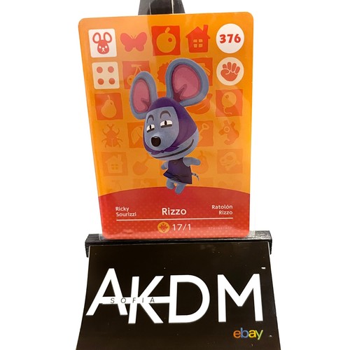 Carte amiibo animal crossing - carte,