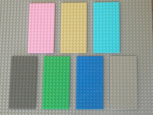 Lego plaque plate 16 ref - lego,