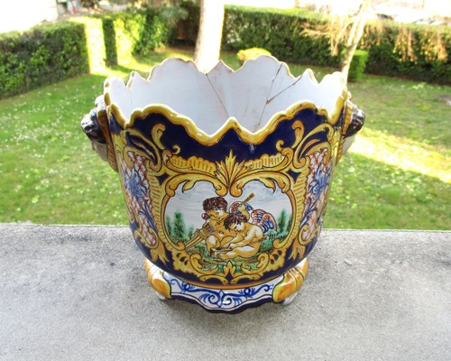 Ancien beau cache - -pot, nevers
