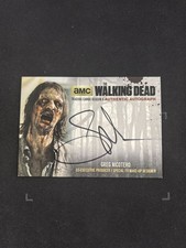 2016 The Walking Dead Season 4 Part 1 Horizontal Greg Nicotero #GN4 Auto