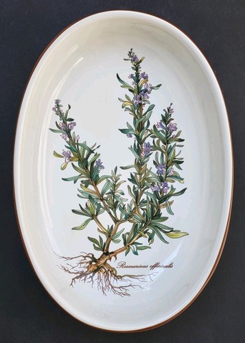 Superbe plat ovale - ovale, de