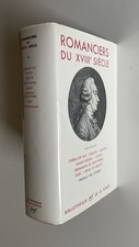 La Pléiade , Romanciers du XVIII° siècle , ed 1965 . TBE .