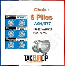 lot de 6 Piles neuve 377 /