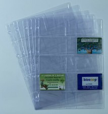 MEGA PROMO FEUILLE RANGEMENT FORMAT A4 POUR TELECARTES